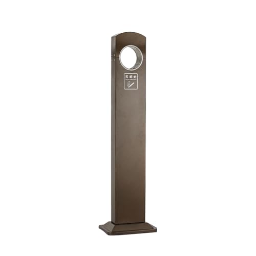 Cenicero para exteriores, resistente al viento, sin humo, para patio, jardín y balcón