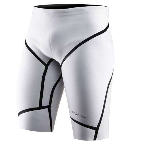 BUDDYSWIM Bañador Neopreno Natación en Aguas Abiertas Neoprene Short Floating Pant 5/3 mm. Pantalón Aislante del Frío para Buceo, Submarinismo, Surf y Trabajos en el Agua
