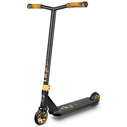 Pro Scooter, Trick Scooters, BMX Freestyle Stunt Scooter Cool Matte Wear-Resistant Deck, Complete Scooter High Performance for Adults Teens Boys Girls Kids 8 Years and Up Entry Level (Black)…