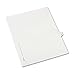 Avery 82208 Allstate-Style Legal Exhibit Side Tab Divider, Title: 10, Letter, White, 25/Pack