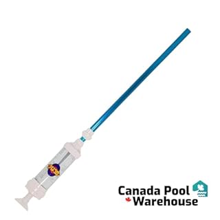 SPA VAC Hot Tub Vacuum Cleaner with Extendable Pole, Built-in Filter, No Batteries Required, for Spas and Small Pools Canadian Supplier