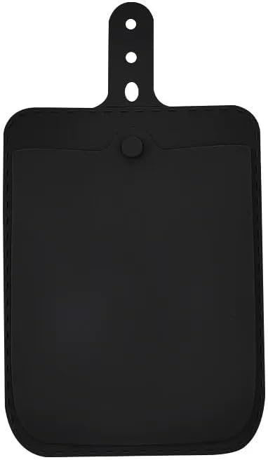 Silicone Suction Storage Pouch – Large-Capacity Stick-On Organizer with 15 Cups & Snap Strap for Mirror, Tile, Desk (Black)