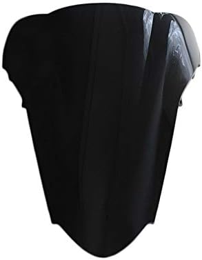 New Motorcycle Black Double Bubble Windscreen Windshield ABS for Honda VFR 800 2002-2009