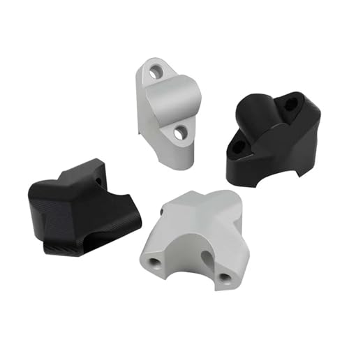 Abrazadera elevadora de manillar CFMOTO 450MT 2023 2024 extensor plata 2