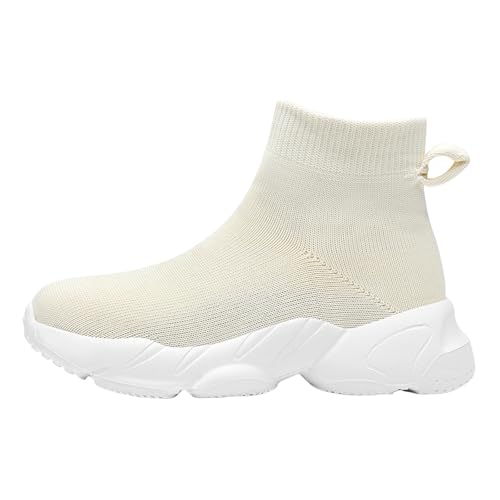 Chaussures de sport pour enfants, chaussures pour tout-petits, baskets montantes avec structure de chaussette élastique, baskets à enfiler, chaussures de loisirs pour enfants, baskets pour garçons