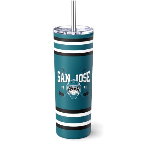 Image of ANTKING San Jose Tumbler 20oz Travel Mug Custom Name Number Gifts | Stainless Steel Insulated Coffee Cup for Men Women