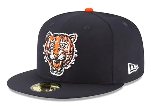 New Era Men's Snapback, Detroit Tigers Navy Cooperstown, 7 1/2