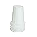 BRBHOM Disposable Filters Paper K Carafe Filter Cups K Carafe Pods Compatible Paper-(100 Filters) (White) (White/Large)