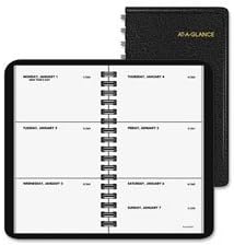 At-A-Glance,Appointment Books,Dated Goods,Pocket Size,Weekly Planner Unruled Perforated Corners