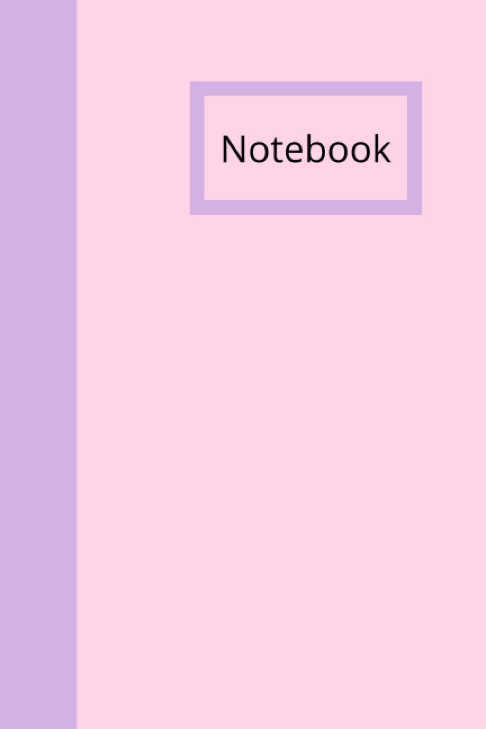 Pastel coloured notebook 120 lined pages: pastel pink notebook with 120 lined pages inside
