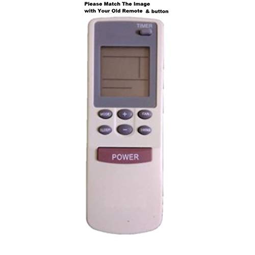 Image of BLIKSEM Remote Control for 190 BL Carrier Split /Window Air Conditioner Remote (Please Match The Image with Your Old Remote)