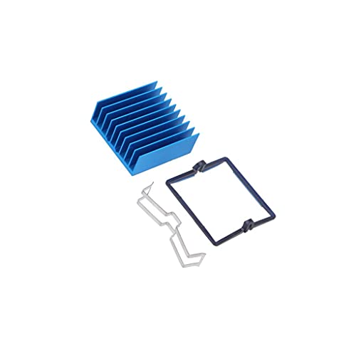 Dissipateur ATS-X53310G-C1-R0 bleu à ailettes pour refroidissement de composants