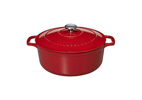 Chasseur 6.25 Qt French Red Casserole