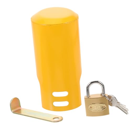 Housoutil 1Set Durable Faucet Lock Protective Cover for Faucets Theft Design for Outdoor Use Suitable for Home Kindergarten and Public Spaces