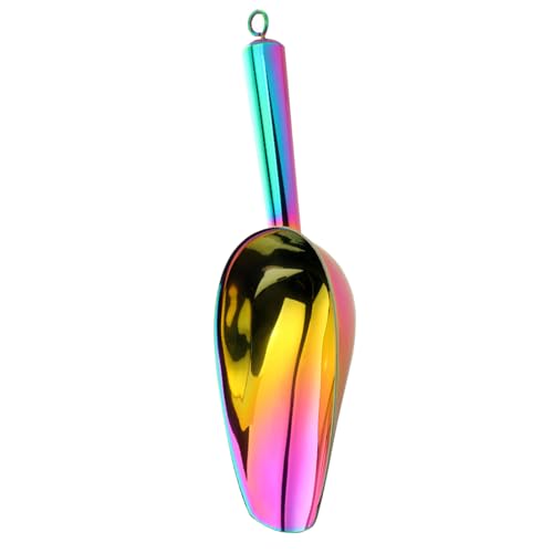 Palas de hielo de acero inoxidable profesionales para alimentos higiénicos, pala de nueces, herramienta de cocina para fiestas comerciales en el hogar, multiusos, para el manejo de