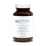 Metabolic Maintenance Silymarin Supplement - Daily Liver Support - 300mg Silymarin Milk Thistle Supplement for Liver Health, Protection + Detox (180 Capsules)