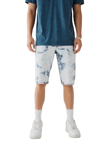 人気☆True Religion ROCCO SUPER T FLAP デニム ショートパンツ ROCCO SUPER T FLAP SHORT - DARK METAL WASH | True Religion