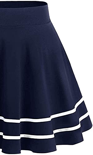 Image of Girls Kids Skater Skirts with Attached Inner Shorts (3 Years - 15 Years) rayon blend