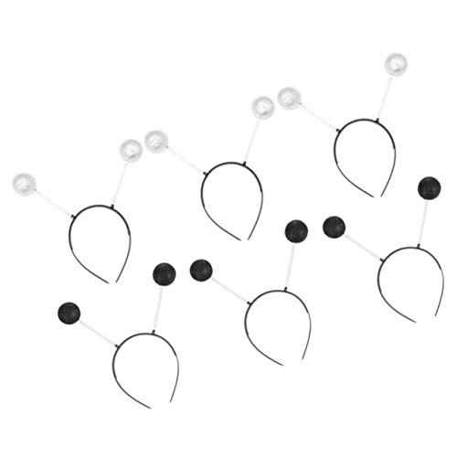 PATKAW 6 Piezas diadema de pelota diadema para el cuidado de la piel Gel disfraz extraterrestre sombra hair topper bandana aros de pelo cosplay extraterrestre diademas decorativas páginas