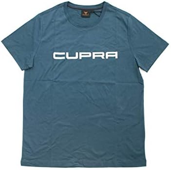Seat Cupra 6H1084200CIBJ T-Shirt Crew Neck Teal Blue Size L