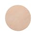 Natural Unfinished Round Wood Circle Cutout 6 Inch - Bag of 10