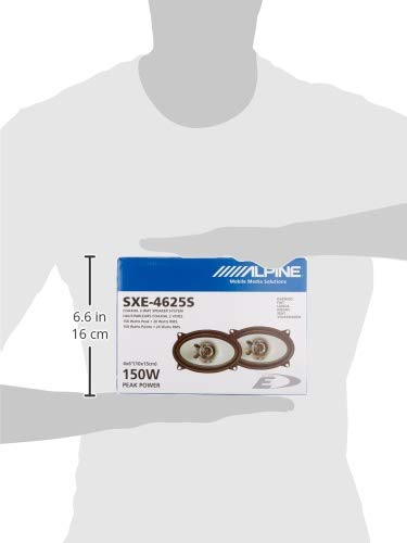 Alpine SXE 4625 S altavoces para coche - imagen 4