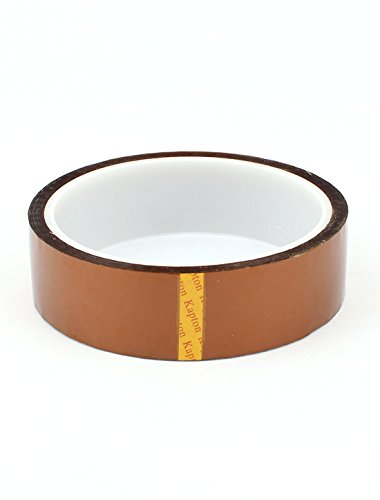 Image of uxcell a15071800ux0310 25mm 98f Polyimide BGA High Temperature Heat Resistant Tape