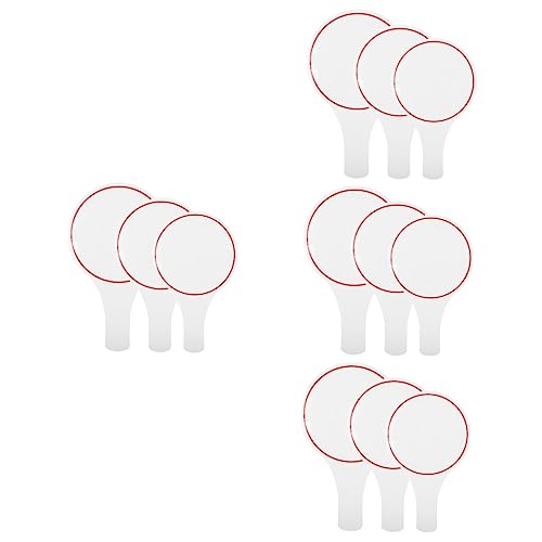 12 pizarras blancas portátiles para votación y puntuación miniatura 1