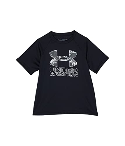 Image of Under Armour Boys' Tech Hybrid Printed Fill Short-Sleeve T-Shirt