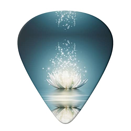 Ensemble de 6 médiators de guitare fleur de lotus asiatique pour guitare acoustique, guitare électrique, basse, ukulélé… - Les Beatles, Paul McCartney, John Lennon, RIngo Starr, George Harrison Ensemble de 6 médiators de guitare fleur de lotus asiatique pour guitare acoustique, guitare électrique, basse, ukulélé… – Image 4