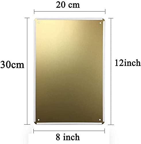 The Mountains Are Calling And I Must Go Sign Homemade Tin Sign Lodge Cabin Home Decor 8X12 Inch Metal Poster, Retro Funny Metal Tin Sign, Decorative Plaque #TOP1