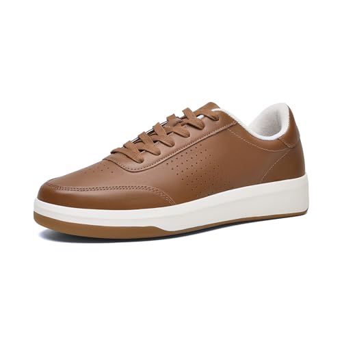 Image of Bruno Marc Men's Casual Dress Sneaker Shoes | Comfortable Arch Support, Versatile Style for Daily Wear, Fashionable Lace-Up Shoes