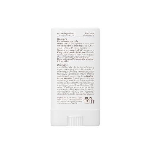 Sun Bum Baby Bum Mineral SPF 50 Sunscreen Stick - Hawaii 104 Act Compliant (Without Octinoxate & Oxybenzone) - UVA/UVB Face and Body Protection - Unscented for Sensitive Skin - Travel Size - 0.45 Oz - image 5