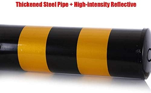 Parking Lock Parking Pile Parking Barrier Steel Folding Folding Security Bollard with Buried Base for Safe Parking Lane Roads, Safe Parking Lane Bollards (G) (a) image 5