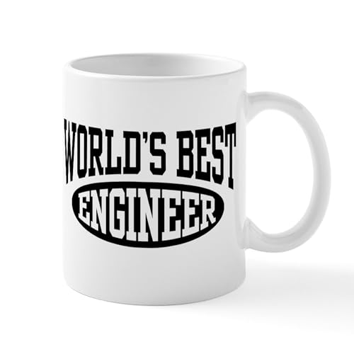 CafePress World's Best Engineer Mug 11 oz (325 ml) Ceramic Coffee Mug