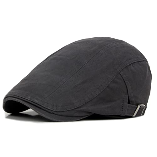 Men's Beret British Style Windproof Newsboy Cap Retro Male Hats Classic Flat Peaked Painter Caps #TOP1