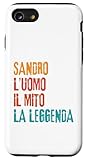 Design personalizzato con nome Sandro. Idea regalo unica, occasioni speciali, regalo di compleanno, ideale per uomo, familiari, amico, collega, papà, nonno, figlio, bambino, idee regalo personalizzate, celebrazioni, pigiama simpatico, regali per lui.