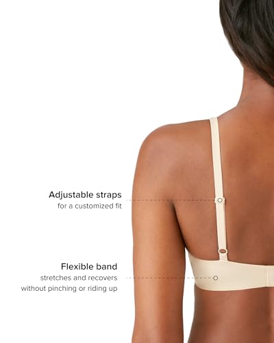 Image of Wacoal Women's Comfort First Lightly Padded Mid Coverage Wire Free T-Shirt Bra, 856339