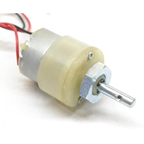 Image of Robodo REL 31 12V Dc Gear, Geared Motor 60 Rpm with Clamp for Robotics