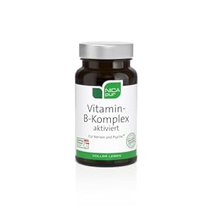 Nicapur Vitamin-B-Komplex aktiviert 60 Kapseln