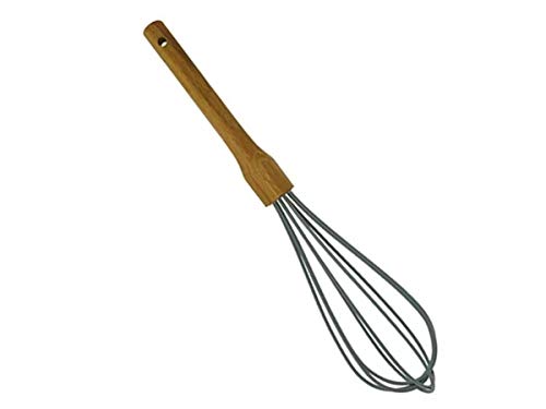 kit De Colheres De Silicone Cabo de Madeira Utensílios Para Cozinha 7 Peças