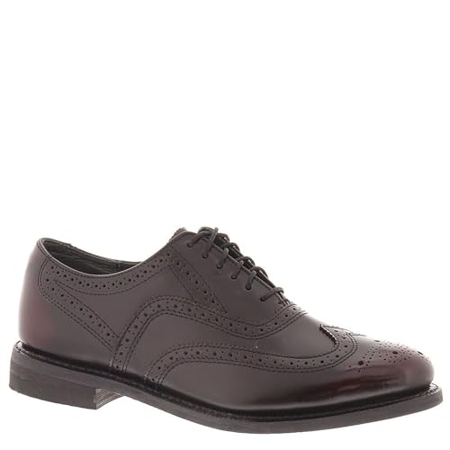 Men's Wingtip Oxford, 8.5 4E US, Burgundy