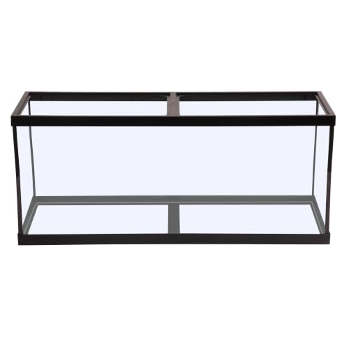 Tetra 55 Gallon Glass Aquarium, Rectangular Fish...