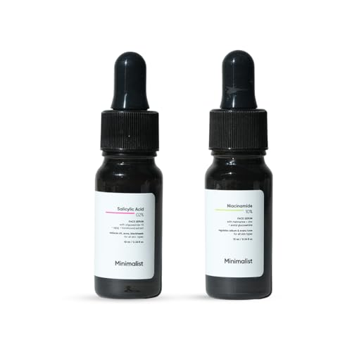 Image of Minimalist Acne Control Duo Mini : Salicylic Acid + Niacinamide Serum