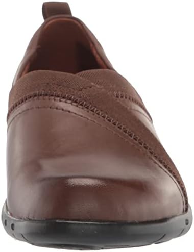 Cobb Hill Women's Penfield Slip-On Loafer, BARK, 10 | Image 1
