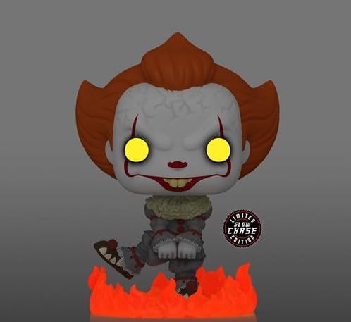 Miniatura 2 de Funko Películas IT - Pennywise Dancing Glow-in-The-Dark Chase Specialty Series con un protector de ático de Byron