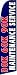 30K 60K 90K MAINTENANCE SERVICE Super Swooper Feather Flag