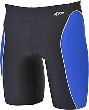 Dolfin Men's Color Block Team Panel Jammer Black/Royal/White 30
