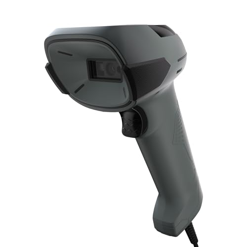 Safescan 310-W - Escáner de códigos de Barras Que escanea códigos 1D y 2D - Escáner para un escaneo fácil y rápido - con Cable USB 1.5m - Escáner de códigos QR - Plug & Play