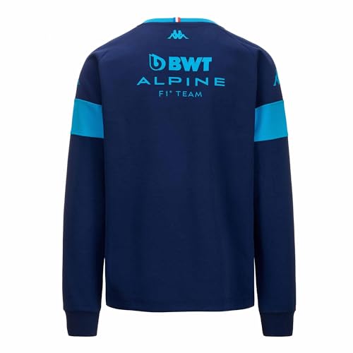 Pull Kappa Adofod BWT Alpine F1 Team 2024 bleu pour homme taille S